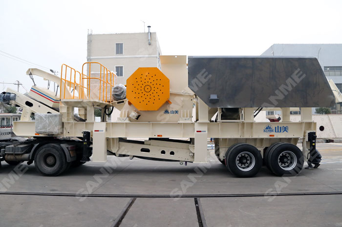 上海山美輪胎移動顎式破碎-破碎作業模式的根本性變革