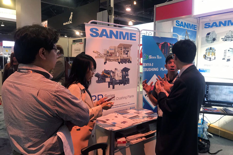 疫情擋不住走出去的腳步,山美股份亮相美國工程機械博覽會(CONEXPO-CON/AGG)向世界展示產品及服務