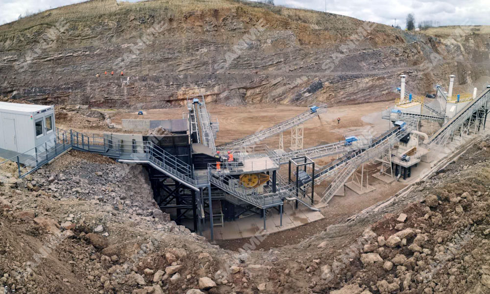 疫情擋不住中國產品走向歐洲 山美股份提供成套設備的骨料生產線調試投產，產量超預期！