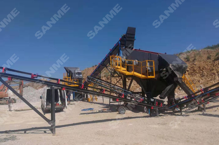 疫情擋不住中國產品走向歐洲 山美股份提供成套設備的骨料生產線調試投產，產量超預期！