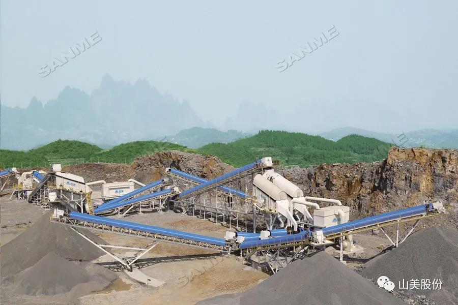 山美股份骨料EPCO解決方案及高品質制砂系統，助力水泥行業骨料高質量發展