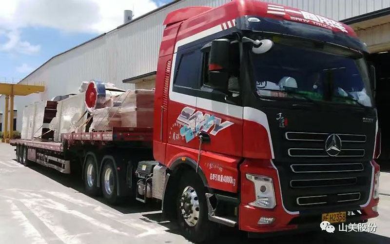 發(fā)貨季|上海山美股份高性能破碎篩分裝備助力海外多個(gè)砂石項(xiàng)目建設(shè)