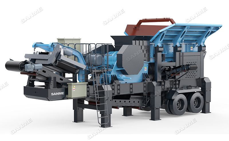 上海山美輪胎移動顎式破碎-破碎作業模式的根本性變革