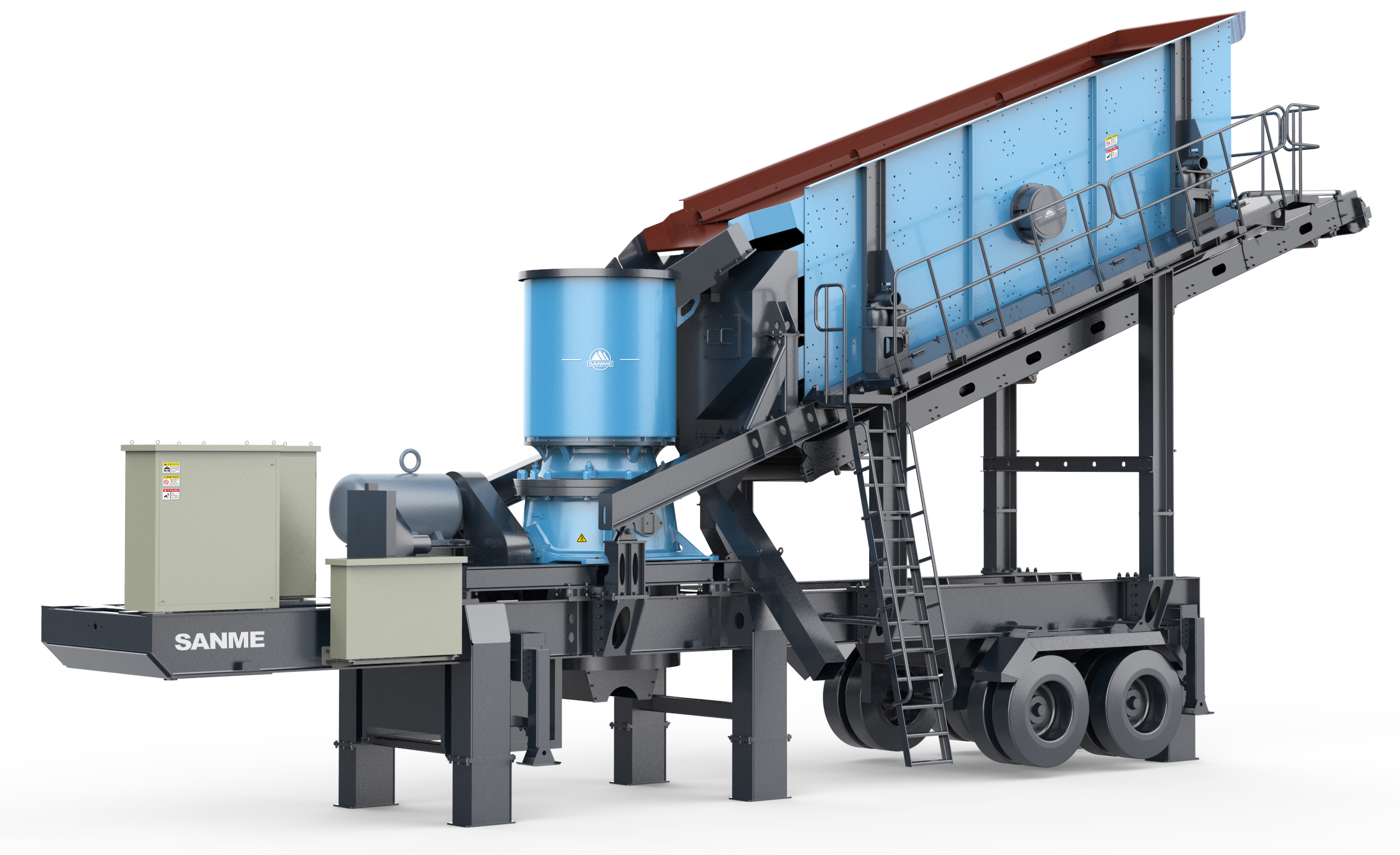 兩大移動(dòng)破碎站：輪胎式vs履帶式，5方面對比讓你看清差別！