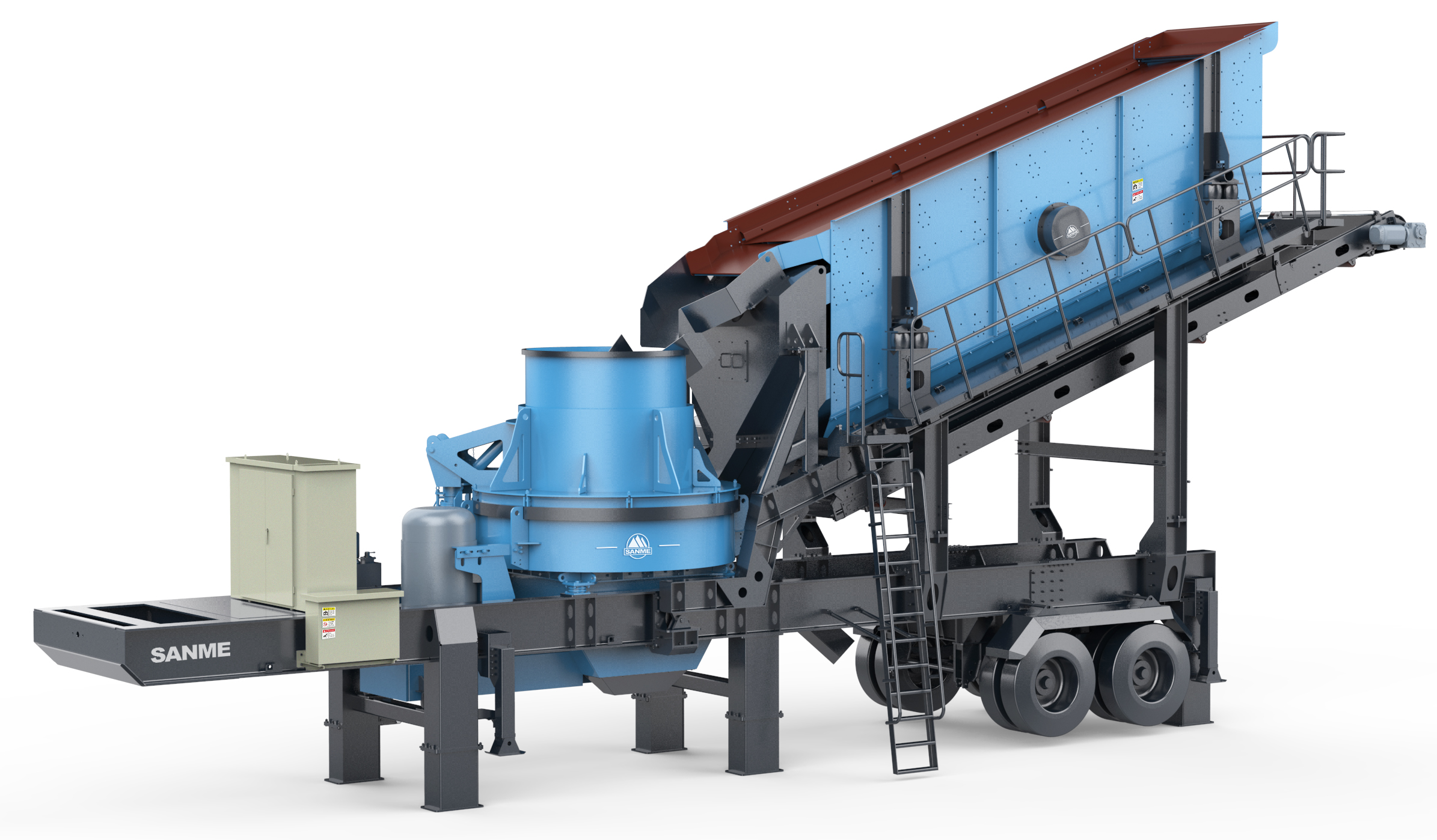 輪胎式移動(dòng)破碎站多少錢一套？