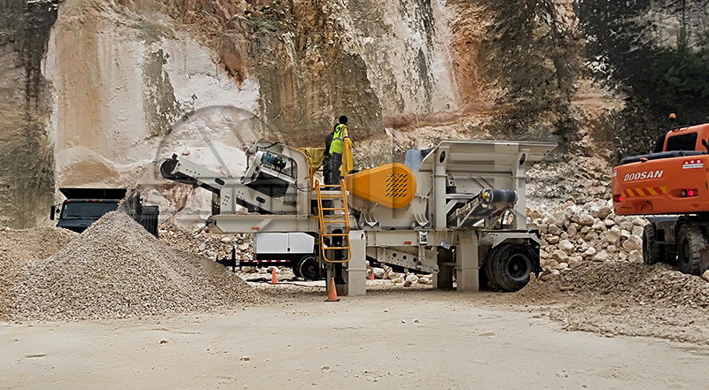 輪胎移動顎式破碎站 輪胎移動顎式破碎站