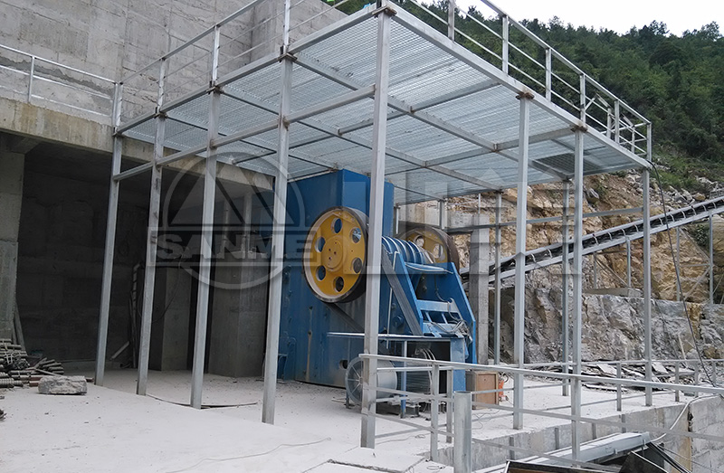 顎式破碎機(jī)出礦粒度的調(diào)整方法 顎式破碎機(jī)出礦粒度的調(diào)整方法