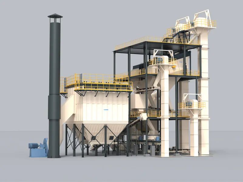 【項目錦集】上海山美股份高品質樓站式制砂系統 只做精品好砂