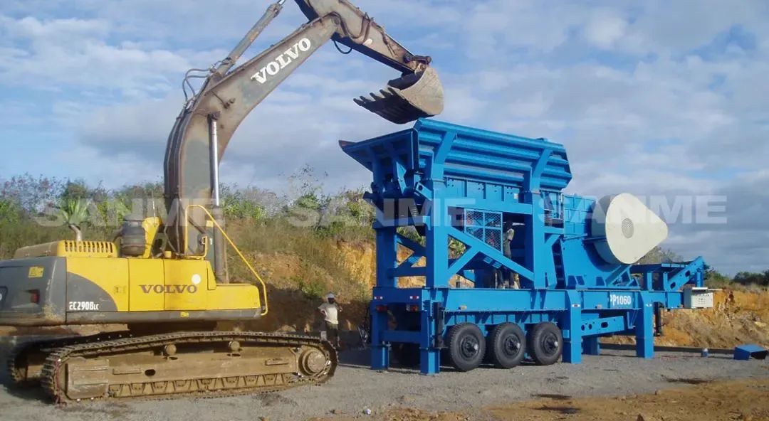 時產值近600萬！山美移動式破碎篩分一體站助力江蘇高碳鉻鐵礦破碎項目建設