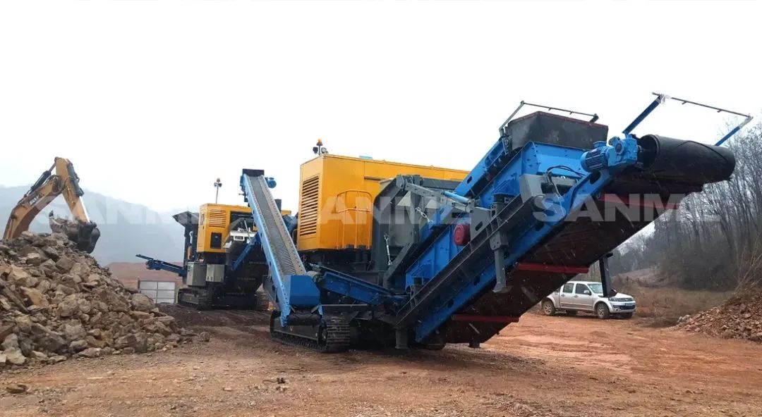 時產值近600萬！山美移動式破碎篩分一體站助力江蘇高碳鉻鐵礦破碎項目建設