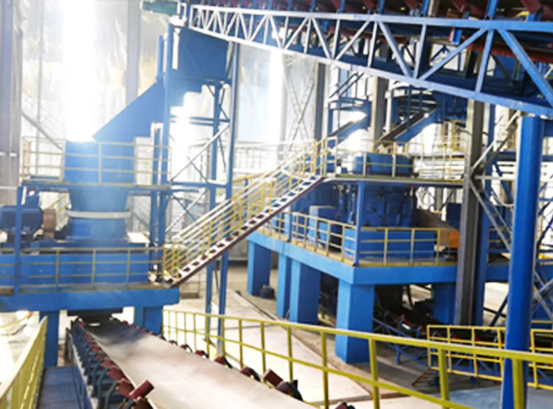 山美E-SMS歐星系列液壓圓錐破碎機施工現場（二）