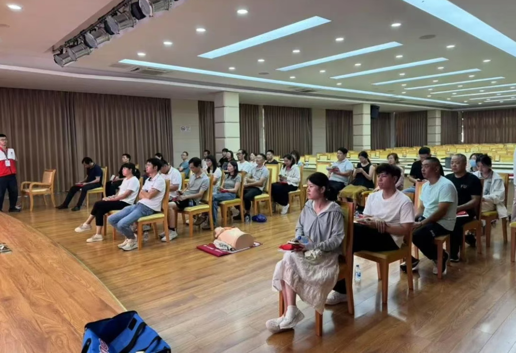 上海紅十字會走進上海山美股份開展應急救護培訓 為安全保駕護航
