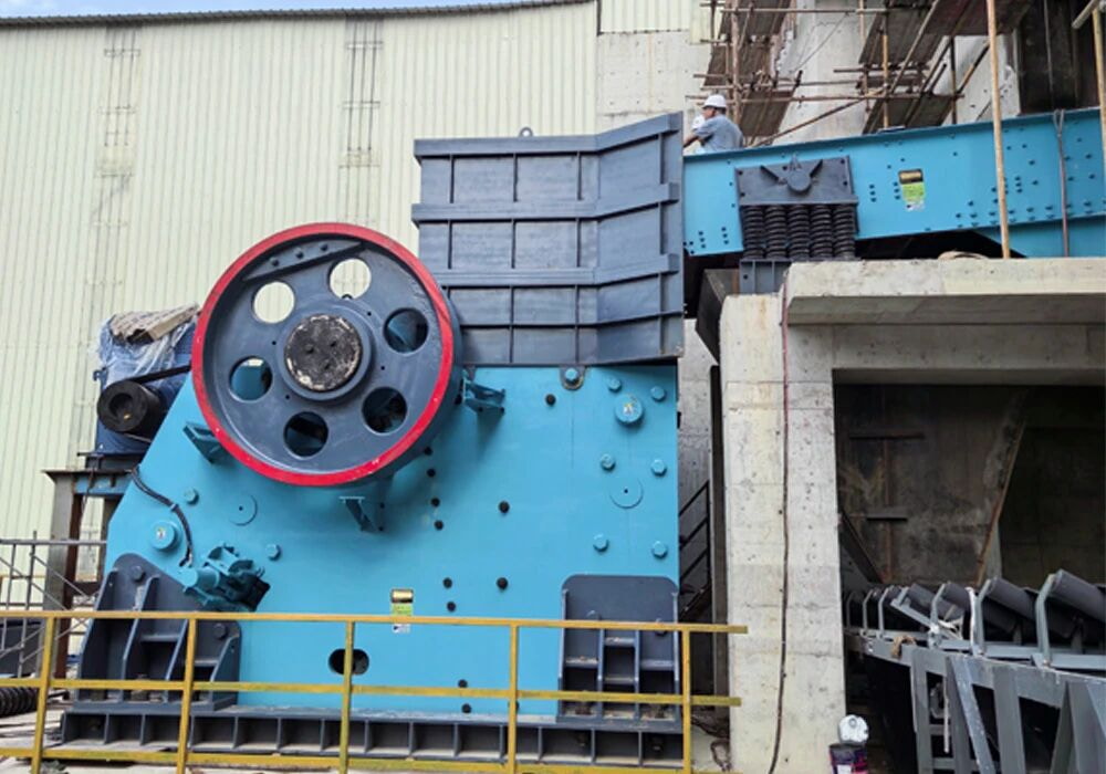 再創佳績！上海山美股份JC771超1800噸/小時大型顎破成功應用于柳州祥云建材技改項目