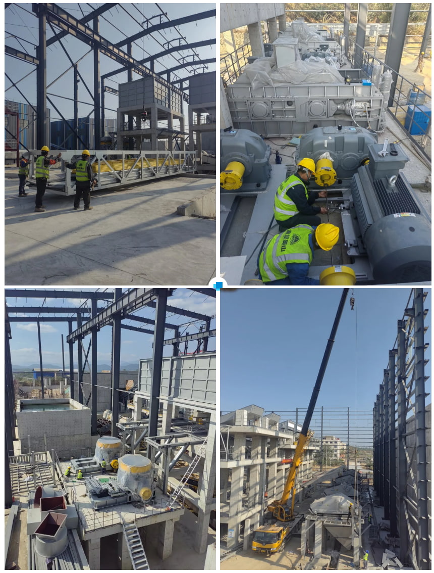 海南尾礦資源化利用項目有序推進 全力護航設備安裝